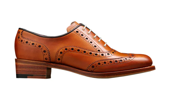 Sloane 8211 Cedar Calf Women Barker Shoes Womens Oxfords