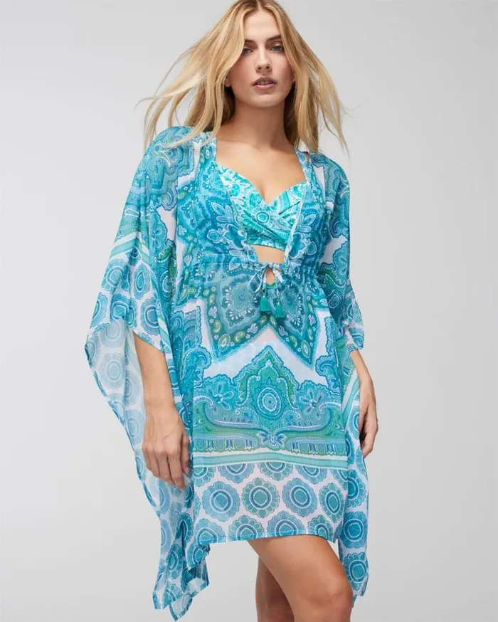 Soma Bleu Rod Coastal Cool Caftan Cool Women Swim