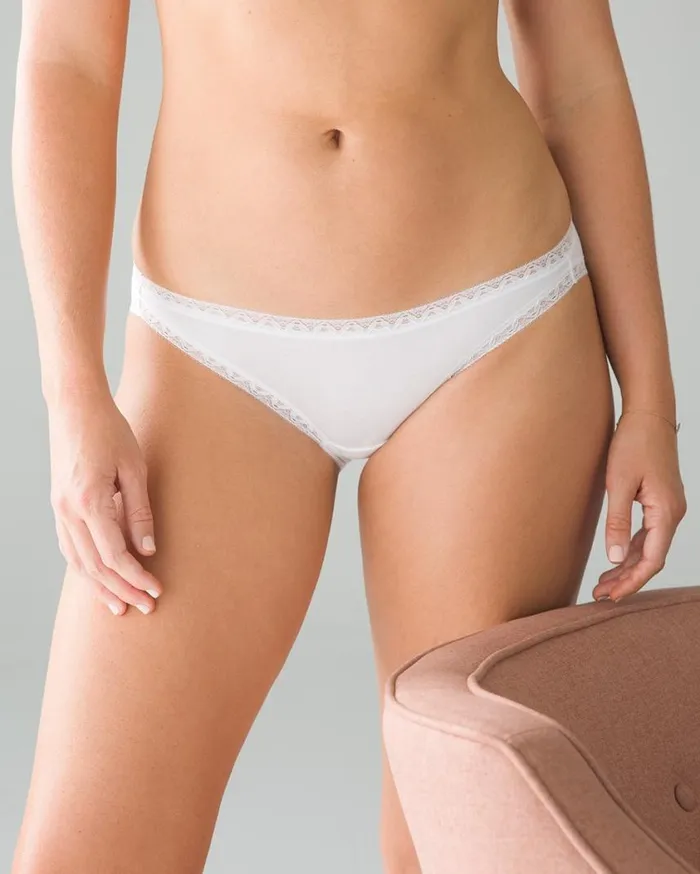 Soma Cotton Modal Bikini Heather Graphite Women Panties