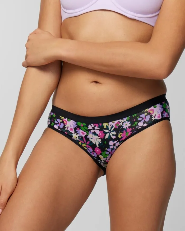 Soma Cotton Modal Tailored Hipster Roaming Ditsy Mini Pink Women Panties