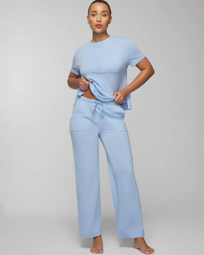 Soma Most Loved Cotton Pants Heather Agate Women Pajama Bottoms