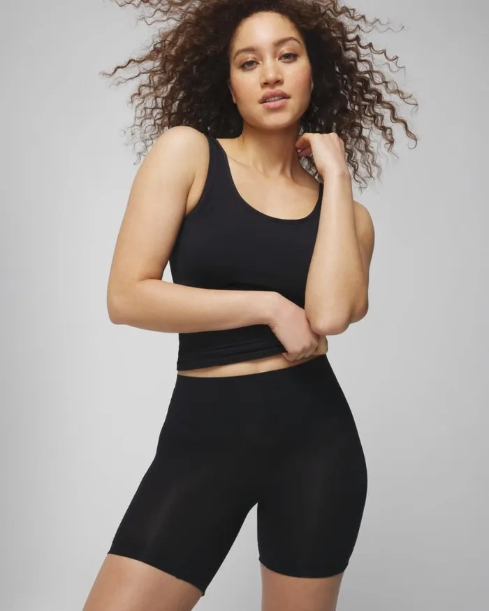 Soma Seamless Ultralight Smoothing Short Almond Women Panties