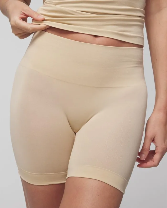 Soma Seamless Ultralight Smoothing Short Almond Women Panties
