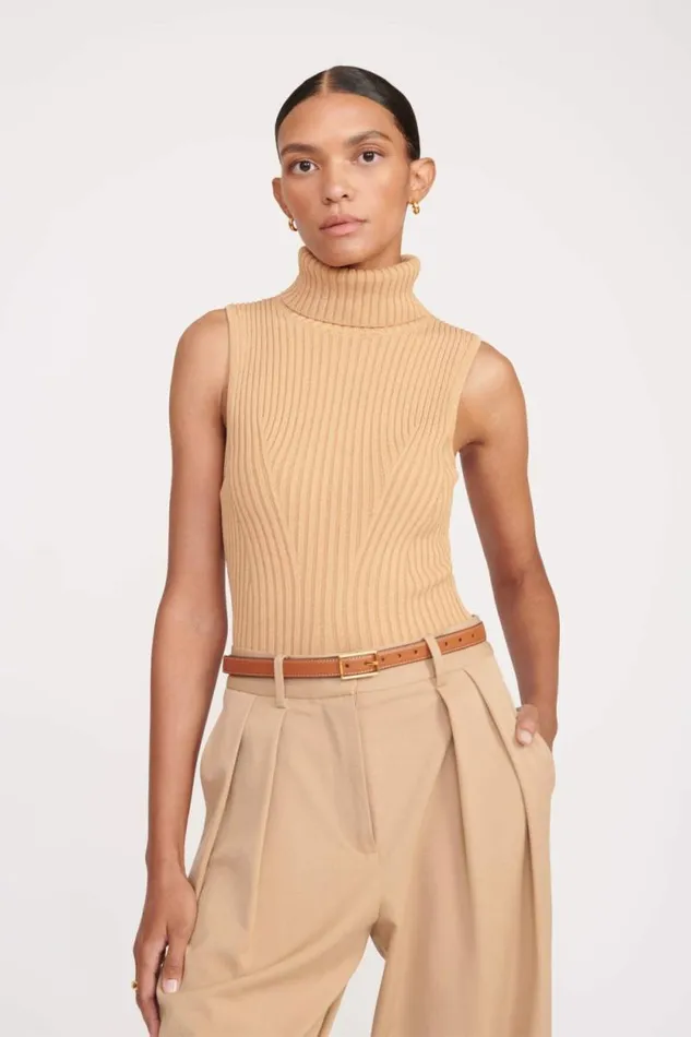 STAUD Accessories CLASSIC BELT Tan 8211 Women STAUD Accessories CLASSIC BELT Tan 8211 Women