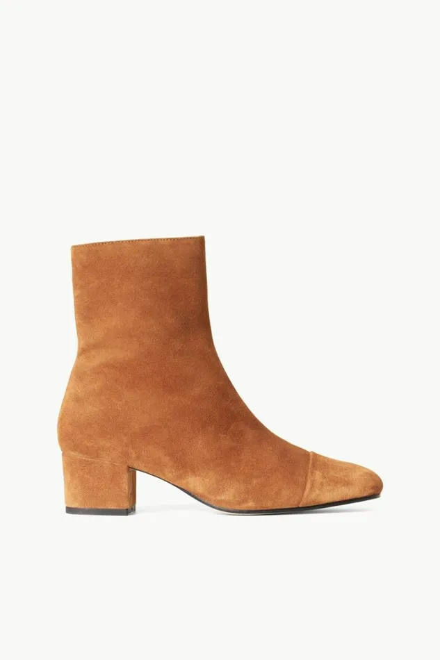 STAUD Boots AIMEE SHORT BOOT Tan Suede 8211 Women