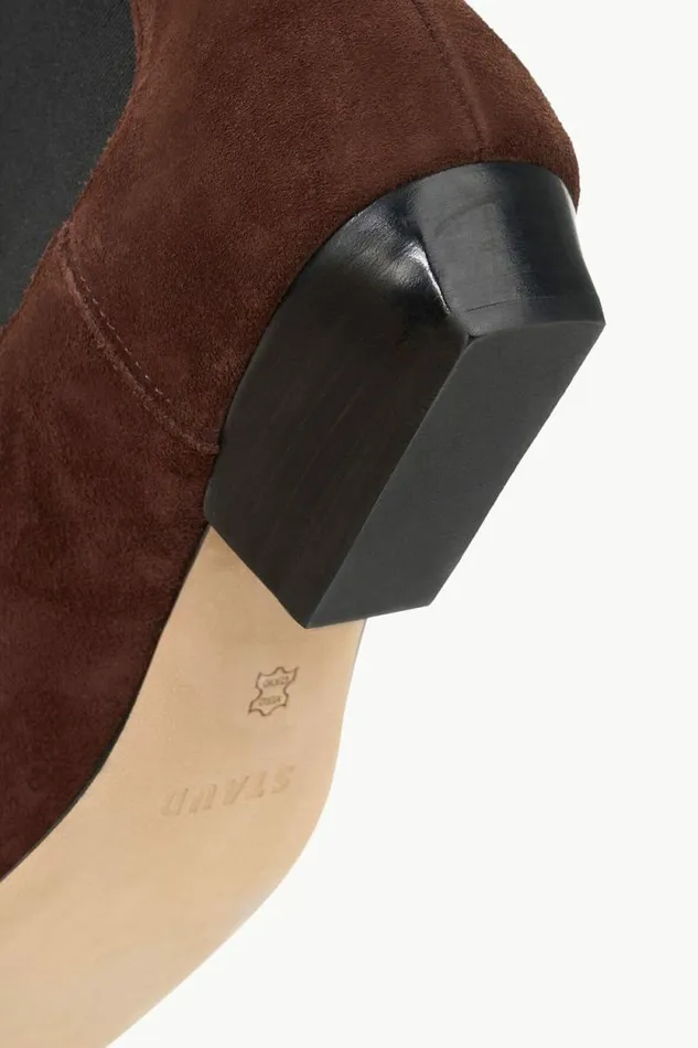 STAUD Boots WALLY CHELSEA BOOT Mahogany Suede 8211 Women STAUD Boots WALLY CHELSEA BOOT Mahogany Suede 8211 Women
