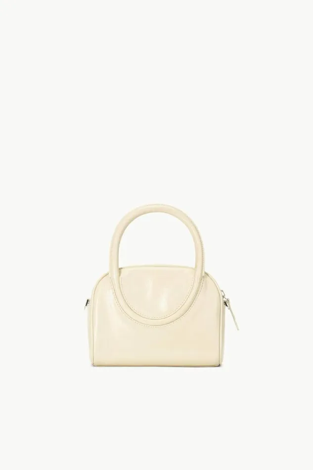 STAUD Clutches and Handhelds MAUDE MINI BOWLER BAG Cream 8211 Women STAUD Clutches and Handhelds MAUDE MINI BOWLER BAG Cream 8211 Women