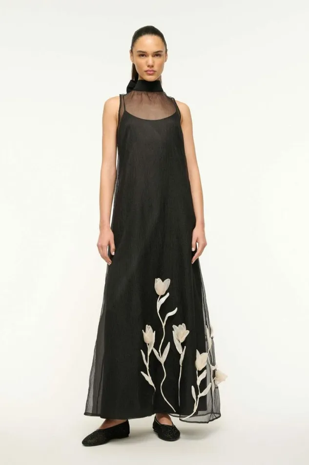 STAUD Dresses ALBEE DRESS Black 8211 Women