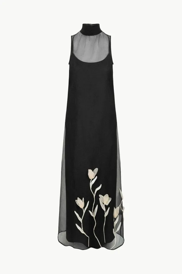 STAUD Dresses ALBEE DRESS Black 8211 Women STAUD Dresses ALBEE DRESS Black 8211 Women