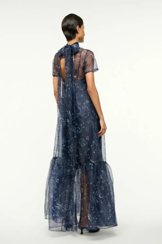 STAUD Dresses CALLUNA DRESS Zodiac Constellation 8211 Women STAUD Dresses CALLUNA DRESS Zodiac Constellation 8211 Women