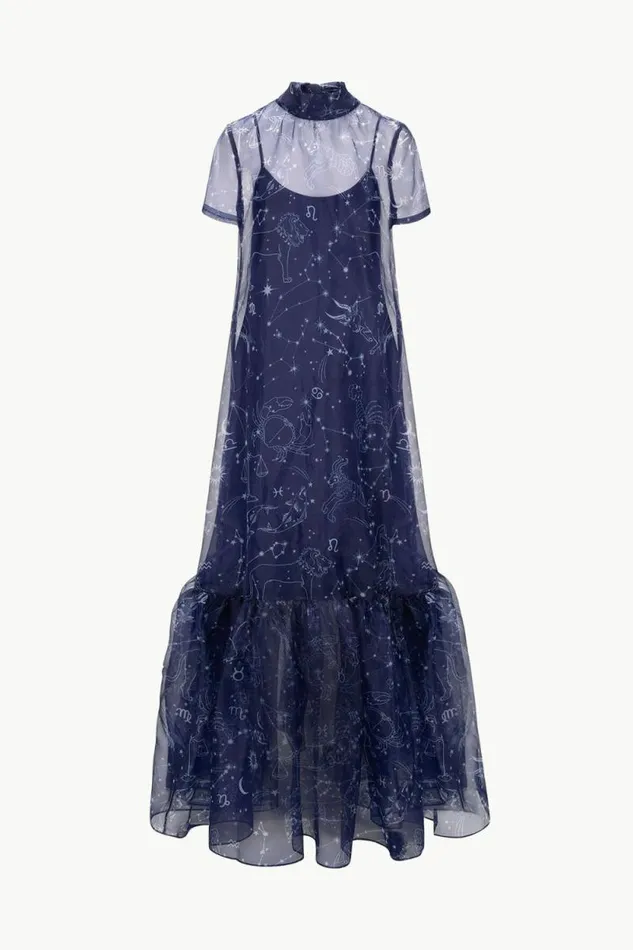 STAUD Dresses CALLUNA DRESS Zodiac Constellation 8211 Women STAUD Dresses CALLUNA DRESS Zodiac Constellation 8211 Women