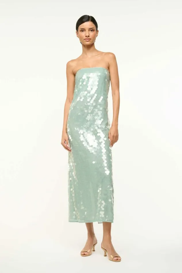STAUD Dresses CASEY DRESS Mist 8211 Women