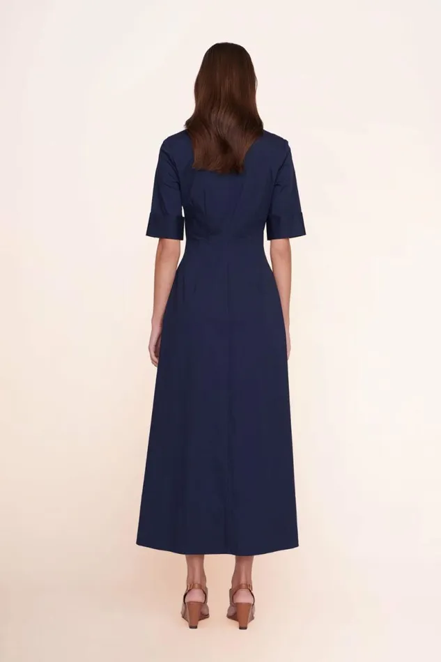 STAUD Dresses JOAN MAXI DRESS Navy 8211 Women