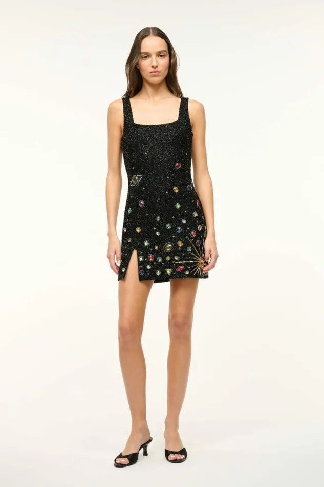 STAUD Dresses LE SABLE DRESS Black Celestial 8211 Women
