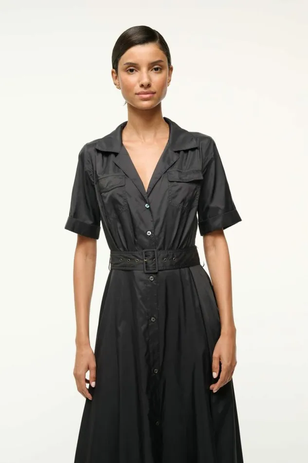 STAUD Dresses MILLIE DRESS Black 8211 Women