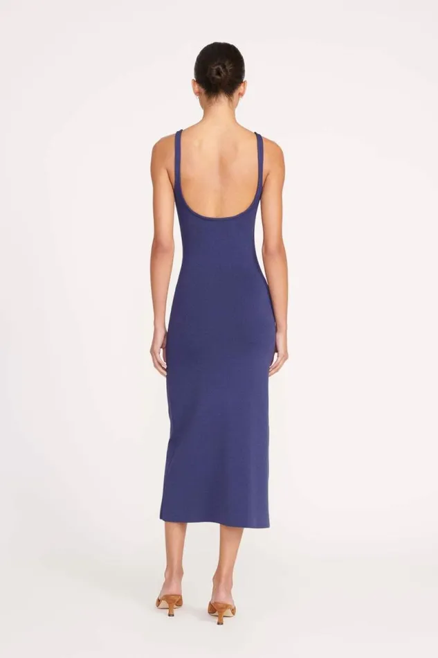 STAUD Dresses PAITYN DRESS Navy 8211 Women STAUD Dresses PAITYN DRESS Navy 8211 Women