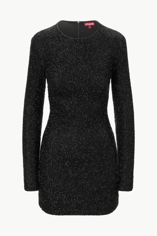 STAUD Dresses PARADISE DRESS Black 8211 Women STAUD Dresses PARADISE DRESS Black 8211 Women