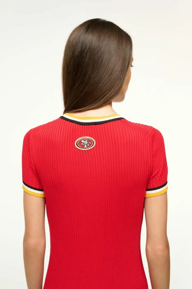 STAUD Dresses THE NFL COLLEEN DRESS 49ers 8211 Women STAUD Dresses THE NFL COLLEEN DRESS 49ers 8211 Women