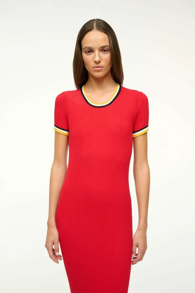 STAUD Dresses THE NFL COLLEEN DRESS 49ers 8211 Women STAUD Dresses THE NFL COLLEEN DRESS 49ers 8211 Women