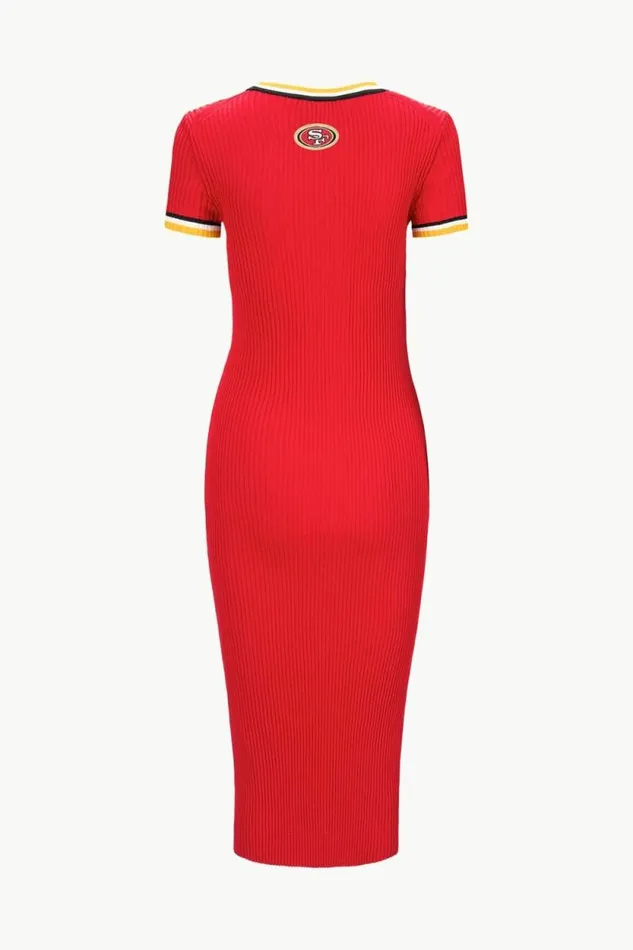 STAUD Dresses THE NFL COLLEEN DRESS 49ers 8211 Women STAUD Dresses THE NFL COLLEEN DRESS 49ers 8211 Women