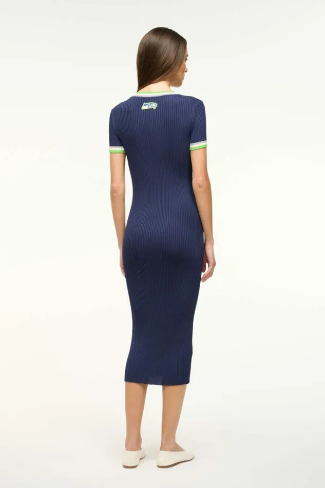 STAUD Dresses THE NFL COLLEEN DRESS Seahawks 8211 Women STAUD Dresses THE NFL COLLEEN DRESS Seahawks 8211 Women
