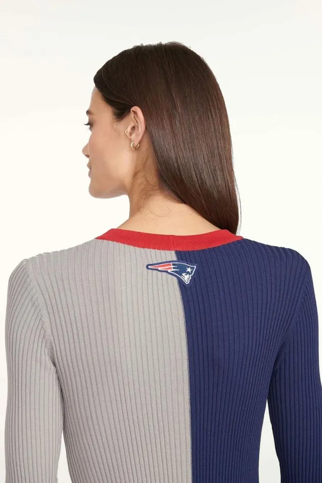 STAUD Dresses THE NFL SHOKO SWEATER New England Patriots 8211 Women STAUD Dresses THE NFL SHOKO SWEATER New England Patriots 8211 Women