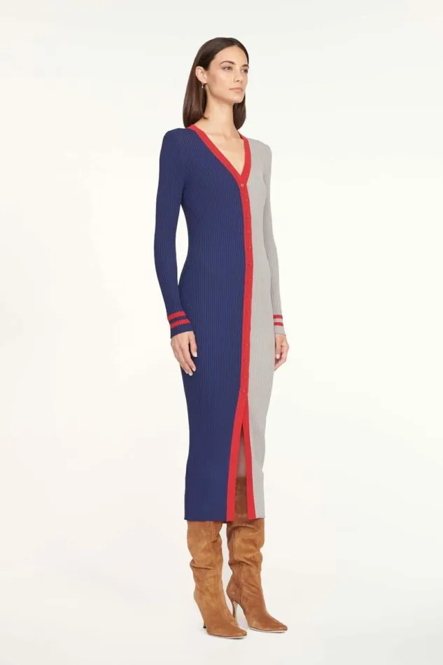 STAUD Dresses THE NFL SHOKO SWEATER New England Patriots 8211 Women STAUD Dresses THE NFL SHOKO SWEATER New England Patriots 8211 Women