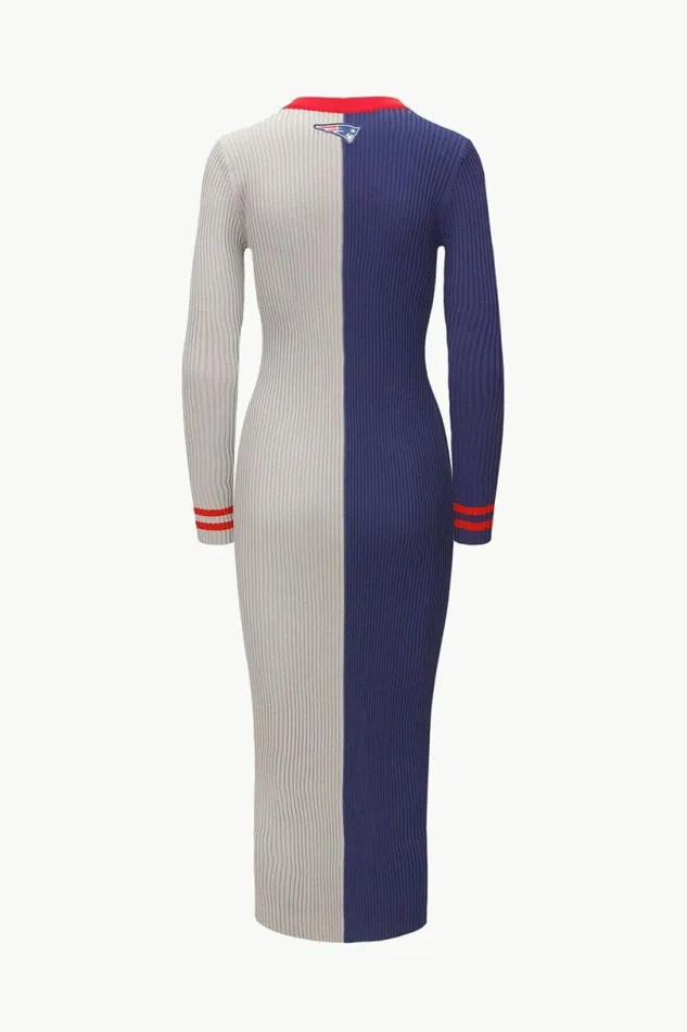 STAUD Dresses THE NFL SHOKO SWEATER New England Patriots 8211 Women STAUD Dresses THE NFL SHOKO SWEATER New England Patriots 8211 Women