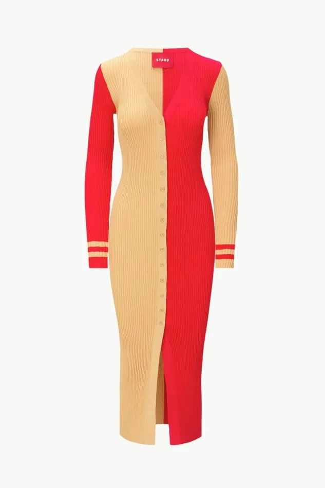 STAUD Dresses THE NFL SHOKO SWEATER San Francisco 49ers 8211 Women STAUD Dresses THE NFL SHOKO SWEATER San Francisco 49ers 8211 Women