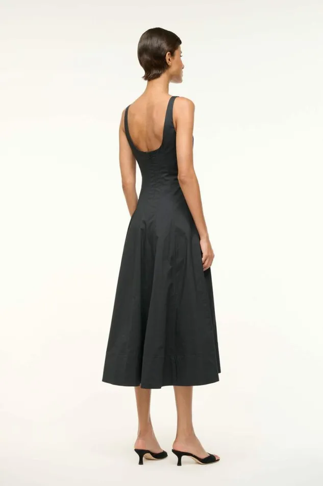 STAUD Dresses WELLS DRESS Black 8211 Women