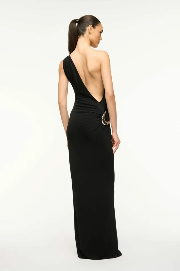 STAUD Dresses ZENITH DRESS Black 8211 Women STAUD Dresses ZENITH DRESS Black 8211 Women