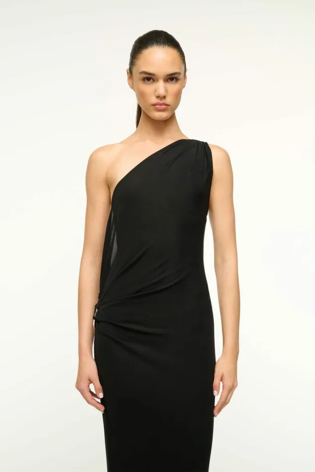 STAUD Dresses ZENITH DRESS Black 8211 Women STAUD Dresses ZENITH DRESS Black 8211 Women