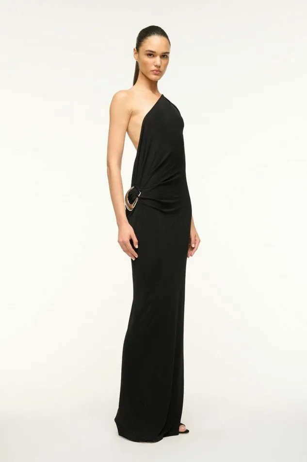 STAUD Dresses ZENITH DRESS Black 8211 Women STAUD Dresses ZENITH DRESS Black 8211 Women