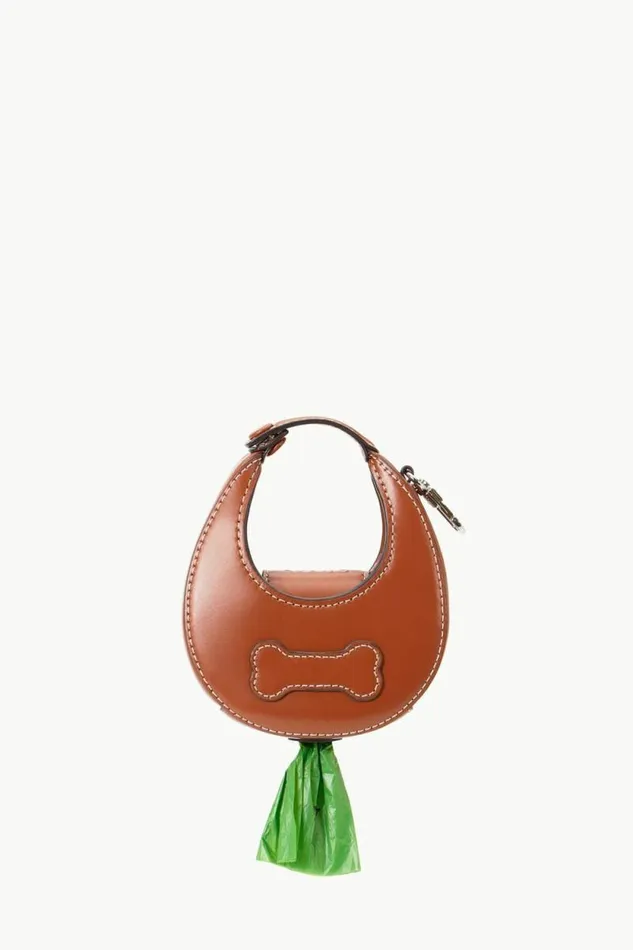 STAUD Pet Accessories MICRO MOON POOP BAG CARRIER Tan 8211 Pet