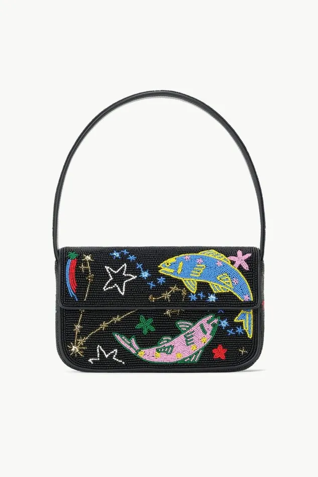 STAUD Shoulder TOMMY BEADED BAG Pisces 8211 Women