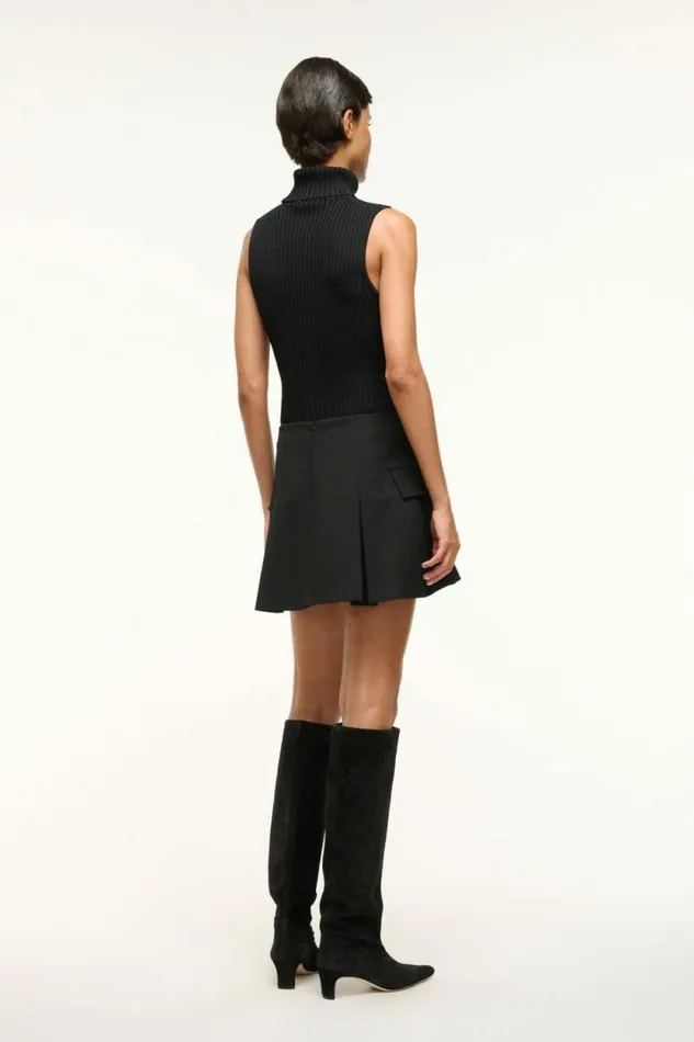STAUD Skirts DIVISION SKIRT Black 8211 Women STAUD Skirts DIVISION SKIRT Black 8211 Women