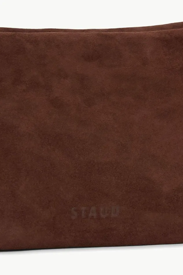 STAUD STAUD and Wrangler WALLY SHOULDER BAG Mahogany 8211 Women STAUD STAUD and Wrangler WALLY SHOULDER BAG Mahogany 8211 Women