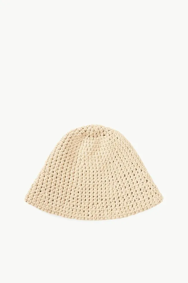 STAUD Swim CROCHET HAT Natural 8211 Women STAUD Swim CROCHET HAT Natural 8211 Women