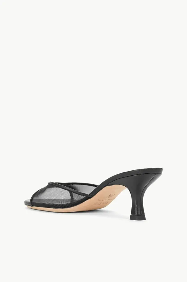 STAUD The Evening Edit BRIGITTE MULE Black Mesh 8211 Women STAUD The Evening Edit BRIGITTE MULE Black Mesh 8211 Women