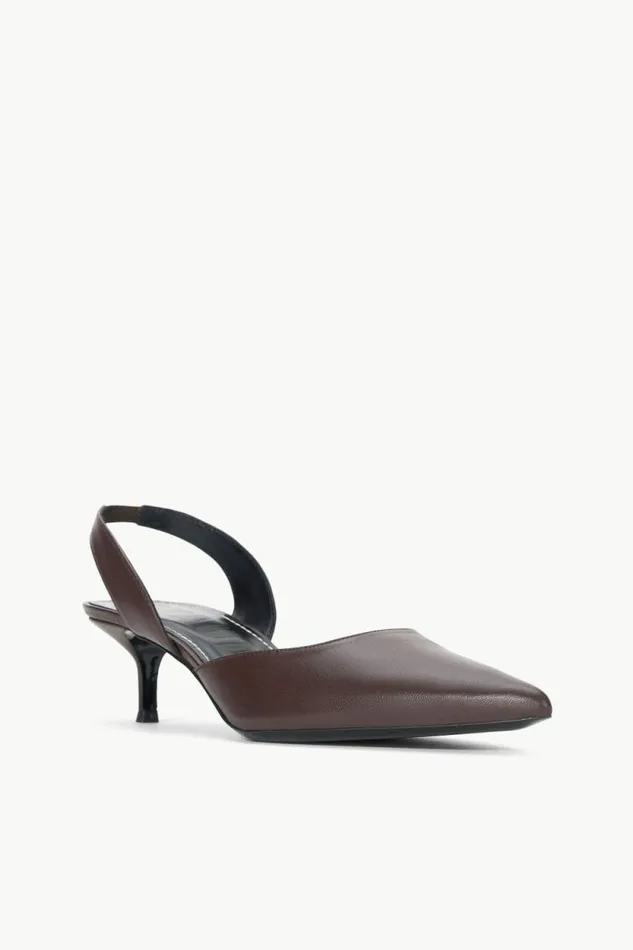 STAUD The Evening Edit SEBASTIAN SLINGBACK Espresso 8211 Women STAUD The Evening Edit SEBASTIAN SLINGBACK Espresso 8211 Women