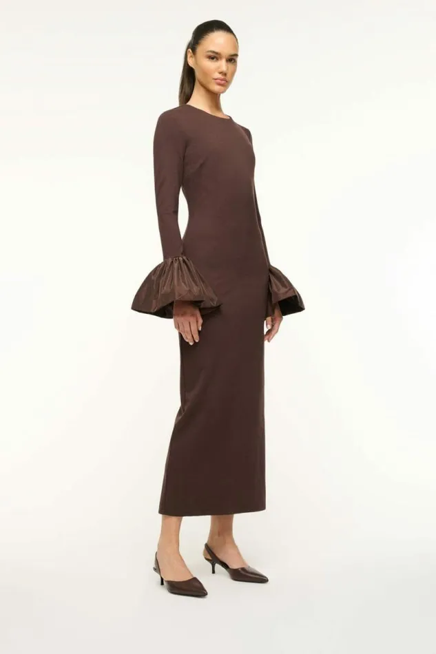 STAUD The Evening Edit SEBASTIAN SLINGBACK Espresso 8211 Women STAUD The Evening Edit SEBASTIAN SLINGBACK Espresso 8211 Women