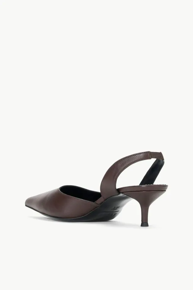 STAUD The Evening Edit SEBASTIAN SLINGBACK Espresso 8211 Women STAUD The Evening Edit SEBASTIAN SLINGBACK Espresso 8211 Women