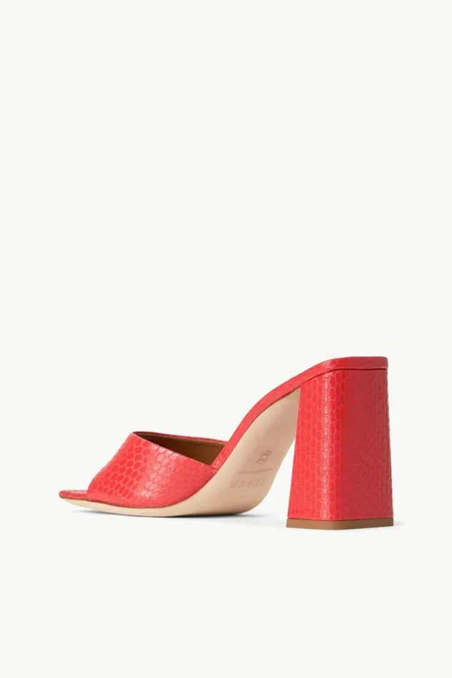 STAUD The Evening Edit SLOANE HEEL Red Rose 8211 Women STAUD The Evening Edit SLOANE HEEL Red Rose 8211 Women