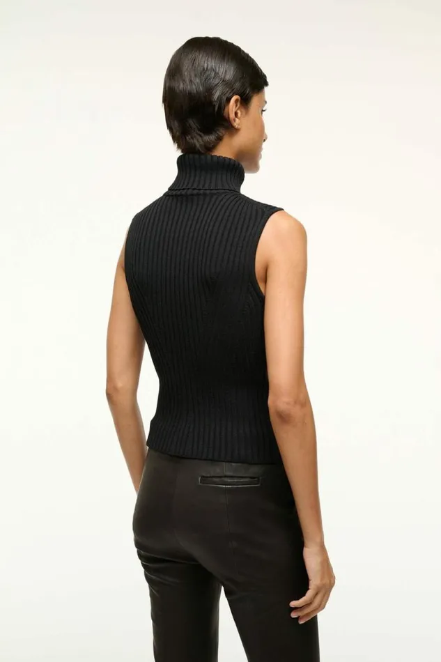STAUD Tops CALLUM TOP Black 8211 Women STAUD Tops CALLUM TOP Black 8211 Women