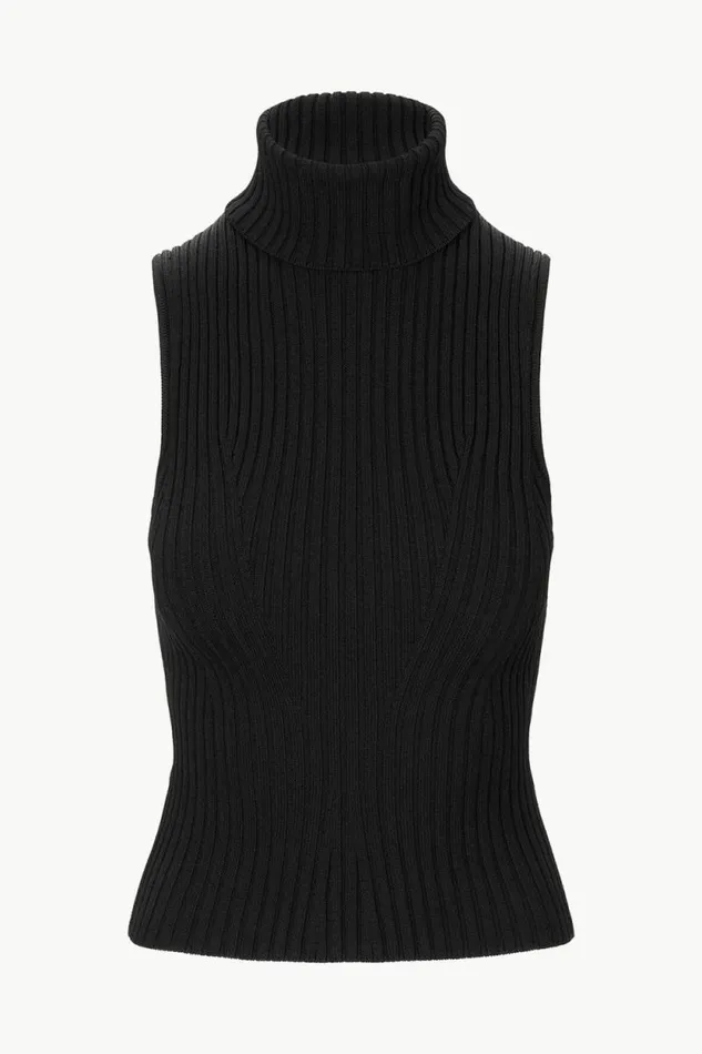 STAUD Tops CALLUM TOP Black 8211 Women STAUD Tops CALLUM TOP Black 8211 Women