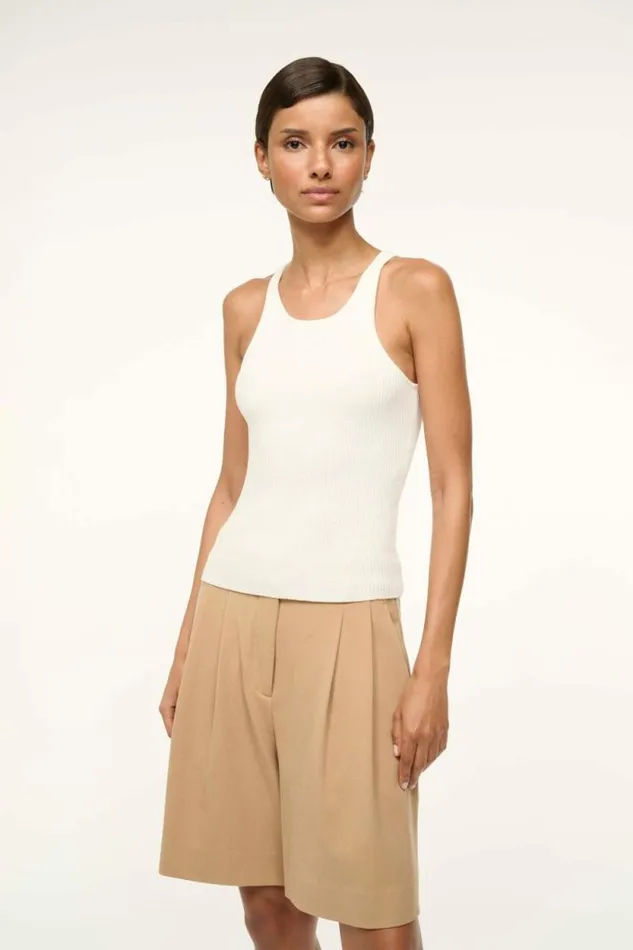 STAUD Tops IBISCO TANK White 8211 Women