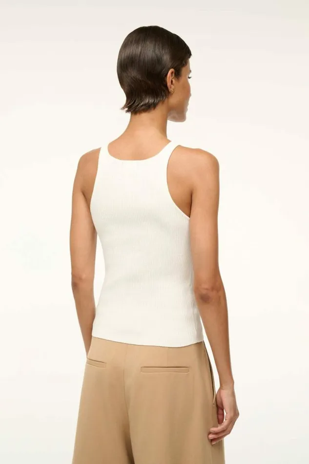 STAUD Tops IBISCO TANK White 8211 Women STAUD Tops IBISCO TANK White 8211 Women