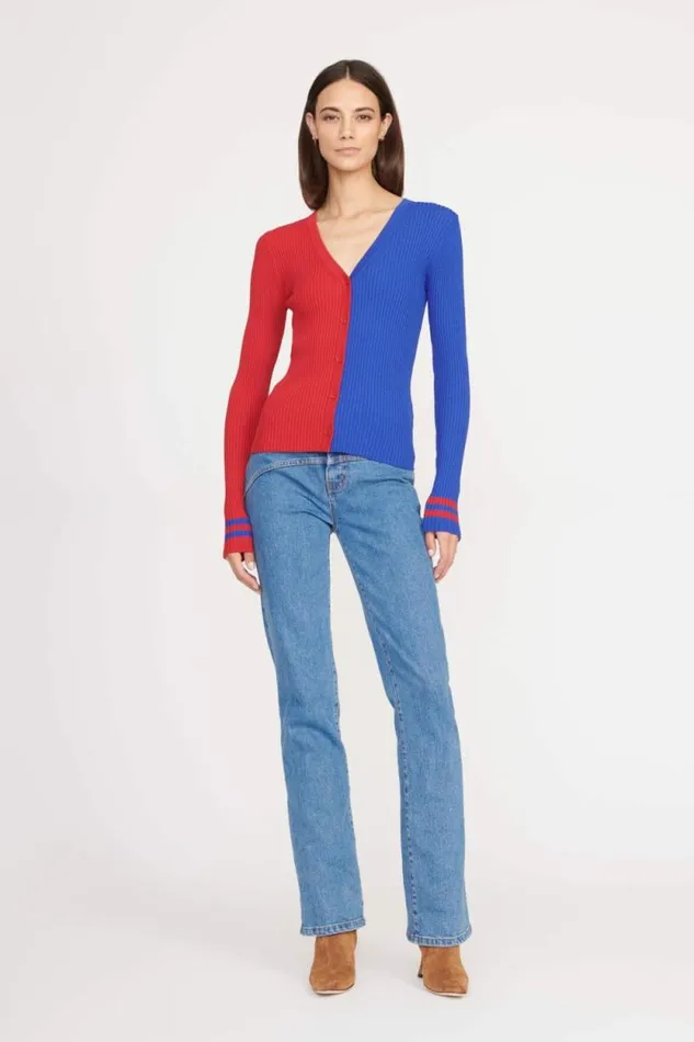 STAUD Tops THE NFL CARGO SWEATER Buffalo Bills 8211 Women STAUD Tops THE NFL CARGO SWEATER Buffalo Bills 8211 Women