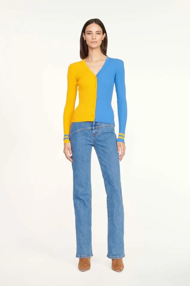 STAUD Tops THE NFL CARGO SWEATER Los Angeles Chargers 8211 Women