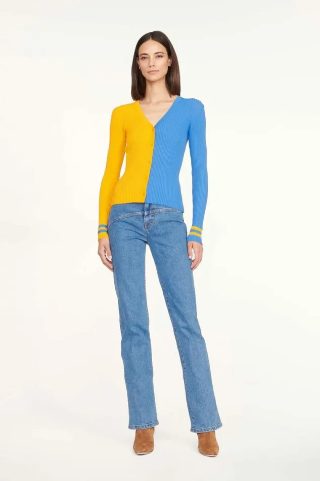 STAUD Tops THE NFL CARGO SWEATER Los Angeles Chargers 8211 Women STAUD Tops THE NFL CARGO SWEATER Los Angeles Chargers 8211 Women